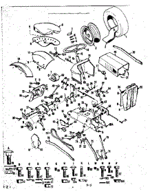 Steering Assembly parts for Craftsman Front-Engine Lawn Tractor 91725261 from AppliancePartsPros.com