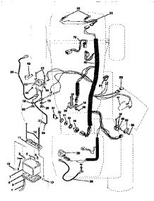 Electrical parts for Craftsman Front-Engine Lawn Tractor 917252610 from AppliancePartsPros.com