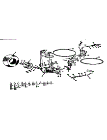 Transmission And Rear Wheel parts for Craftsman Front-Engine Lawn Tractor 917252631 from AppliancePartsPros.com