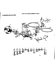 Transmission  Rear Wheel parts for Craftsman Front-Engine Lawn Tractor 917252633 from AppliancePartsPros.com