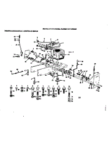 Power & Mechanical Controls Group parts for Craftsman Front-Engine Lawn Tractor 917252643 from AppliancePartsPros.com