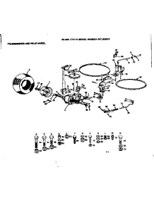 Transmission & Rear Wheel parts for Craftsman Front-Engine Lawn Tractor 917252643 from AppliancePartsPros.com