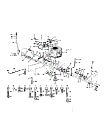 Power & Mechanical Controls Group parts for Craftsman Front-Engine Lawn Tractor 917252645 from AppliancePartsPros.com