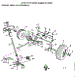 16 Lawn Tractor / Steering Front Axle And Wheels