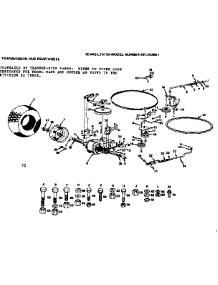 16 Lawn Tractor / Transmission & Rear Wheel parts for Craftsman Front-Engine Lawn Tractor 917252651 from AppliancePartsPros.com