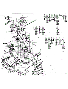 Mower parts for Craftsman Front-Engine Lawn Tractor 917252654 from AppliancePartsPros.com