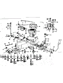 Power & Mechanical Controls Group parts for Craftsman Front-Engine Lawn Tractor 917252654 from AppliancePartsPros.com