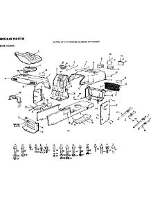 10 / Enclosures parts for Craftsman Front-Engine Lawn Tractor 917252670 from AppliancePartsPros.com