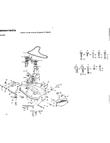 10 / Mower parts for Craftsman Front-Engine Lawn Tractor 917252670 from AppliancePartsPros.com