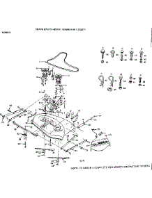 10 / Mower parts for Craftsman Front-Engine Lawn Tractor 917252671 from AppliancePartsPros.com