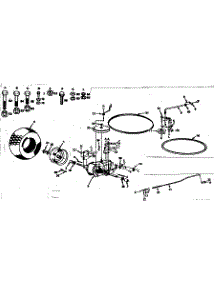 Transmission & Rear Wheel parts for Craftsman Front-Engine Lawn Tractor 917252674 from AppliancePartsPros.com