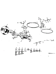 Transmission And Rear Wheel parts for Craftsman Front-Engine Lawn Tractor 917252681 from AppliancePartsPros.com