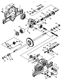 Hydrogear Transaxle / 310-0650 parts for Craftsman Front-Engine Lawn Tractor 917252714 from AppliancePartsPros.com