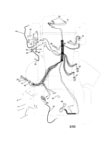 Electrical parts for Craftsman Front-Engine Lawn Tractor 917252720 from AppliancePartsPros.com