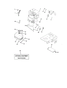Engine parts for Craftsman Front-Engine Lawn Tractor 917252720 from AppliancePartsPros.com