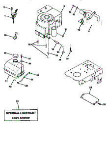 Engine parts for Craftsman Front-Engine Lawn Tractor 917252731 from AppliancePartsPros.com