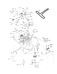 Mower parts for Craftsman Front-Engine Lawn Tractor 917252750 from AppliancePartsPros.com