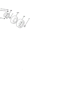 Wheels And Tires parts for Craftsman Front-Engine Lawn Tractor 917252770 from AppliancePartsPros.com