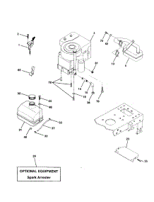 Engine parts for Craftsman Front-Engine Lawn Tractor 917252780 from AppliancePartsPros.com