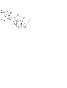 Wheels And Tires parts for Craftsman Front-Engine Lawn Tractor 917252800 from AppliancePartsPros.com