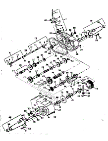 Transaxle parts for Craftsman Front-Engine Lawn Tractor 91725290 from AppliancePartsPros.com