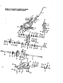 16 / Transaxle parts for Craftsman Front-Engine Lawn Tractor 917252930 from AppliancePartsPros.com