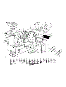 Enclosures parts for Craftsman Front-Engine Lawn Tractor 917252933 from AppliancePartsPros.com
