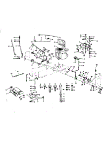 Power & Mechanical Controls Group parts for Craftsman Front-Engine Lawn Tractor 917252933 from AppliancePartsPros.com