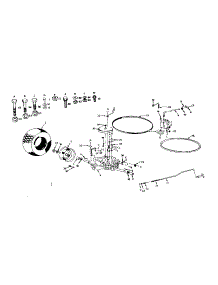 Transmission And Rear Wheel parts for Craftsman Front-Engine Lawn Tractor 917252933 from AppliancePartsPros.com