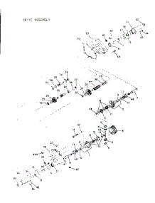 Drive Assembly parts for Craftsman Front-Engine Lawn Tractor 91725300 from AppliancePartsPros.com