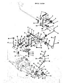 Drive System parts for Craftsman Front-Engine Lawn Tractor 917253001 from AppliancePartsPros.com