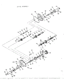 Drive Assembly parts for Craftsman Front-Engine Lawn Tractor 917253001 from AppliancePartsPros.com