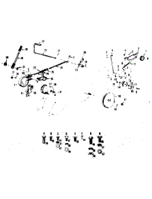 Idler & Braking Assembly parts for Craftsman Front-Engine Lawn Tractor 91725310 from AppliancePartsPros.com