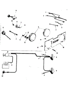 Headlight Assembly parts for Craftsman Front-Engine Lawn Tractor 91725311 from AppliancePartsPros.com
