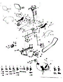 Steering Assembly parts for Craftsman Front-Engine Lawn Tractor 91725311 from AppliancePartsPros.com