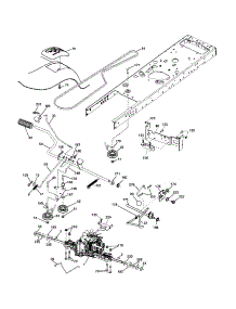 Ground Drive parts for Craftsman Front-Engine Lawn Tractor 917253110 from AppliancePartsPros.com