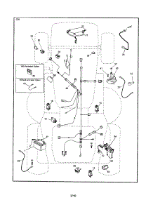 Electrical parts for Craftsman Front-Engine Lawn Tractor 917253160 from AppliancePartsPros.com