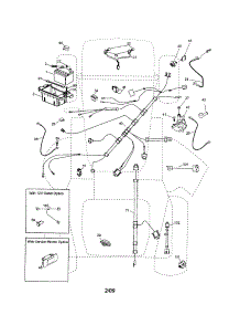 Electrical parts for Craftsman Front-Engine Lawn Tractor 917253170 from AppliancePartsPros.com