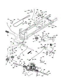 Drive parts for Craftsman Front-Engine Lawn Tractor 917253170 from AppliancePartsPros.com
