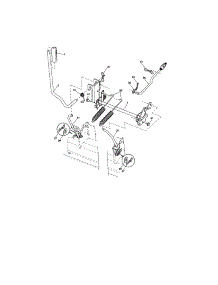 Mower Lift parts for Craftsman Front-Engine Lawn Tractor 917253170 from AppliancePartsPros.com
