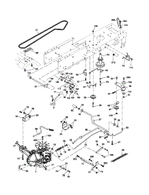 Ground Drive parts for Craftsman Front-Engine Lawn Tractor 917253210 from AppliancePartsPros.com