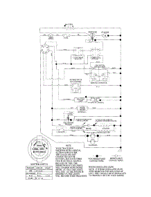 Schematic Diagram parts for Craftsman Front-Engine Lawn Tractor 917253210 from AppliancePartsPros.com