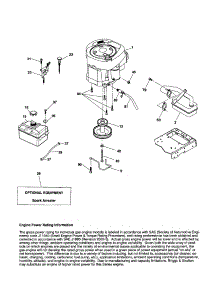 Engine parts for Craftsman Front-Engine Lawn Tractor 917253220 from AppliancePartsPros.com