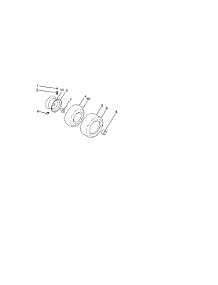 Wheels And Tires parts for Craftsman Front-Engine Lawn Tractor 917253220 from AppliancePartsPros.com