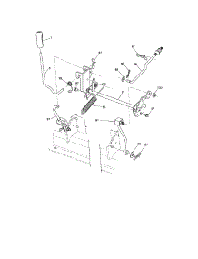 Lift parts for Craftsman Front-Engine Lawn Tractor 917253220 from AppliancePartsPros.com