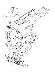 Ground Drive parts for Craftsman Front-Engine Lawn Tractor 917253230 from AppliancePartsPros.com