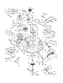 Mower Deck parts for Craftsman Front-Engine Lawn Tractor 917253230 from AppliancePartsPros.com