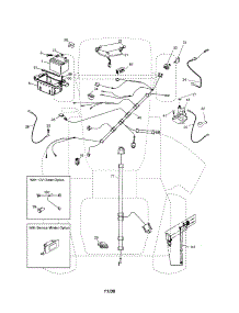 Electrical parts for Craftsman Front-Engine Lawn Tractor 917253241 from AppliancePartsPros.com