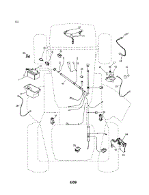 Electrical parts for Craftsman Front-Engine Lawn Tractor 917253280 from AppliancePartsPros.com