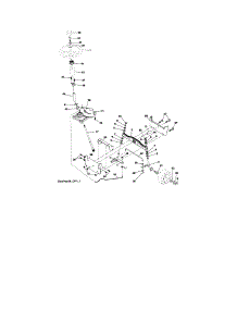 Steering parts for Craftsman Front-Engine Lawn Tractor 917253280 from AppliancePartsPros.com
